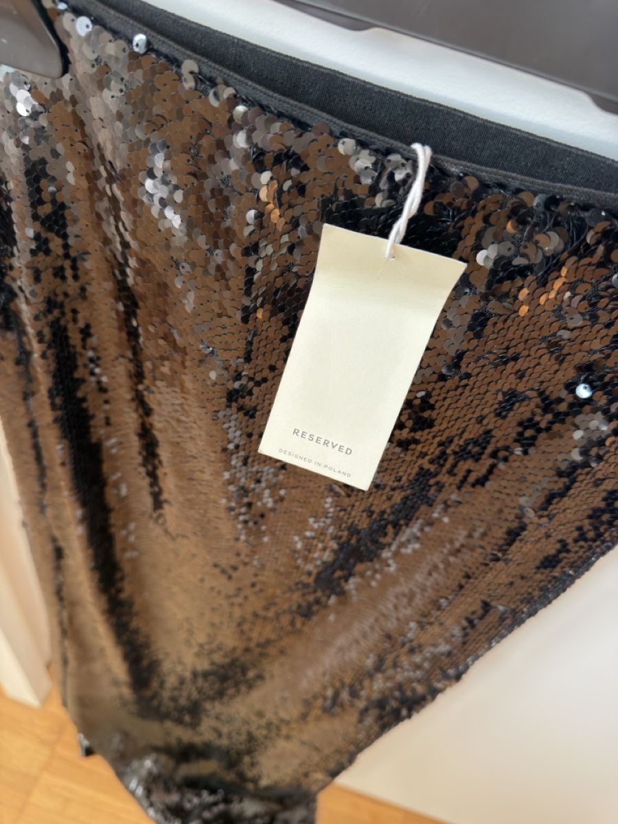 Gonne: Skirt midi maxi XS sequin black – Nuovo e nell'imballaggio originale da Zürich venduto da roc_xn5t 2