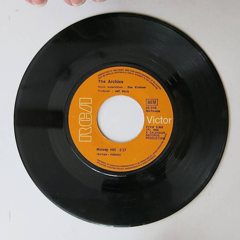 Dischi in vinile: The Archies Sugar Sugar/Melody Hill – Usato da Bözen venduto da Keramik22 3