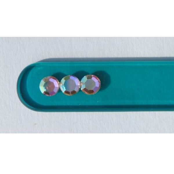 Unghie finte: Glasnagelfeile mit Preciosa Steine – Nuovo e nell'imballaggio originale da Mosnang venduto da Glascom2