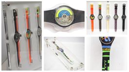 Lot Vintage Swatch 8 Stück.