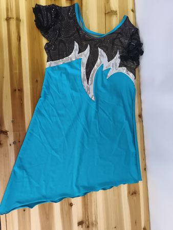 NEU ERVY Turnanzug / Gymnastikbody "Sienna Tunika(A85)