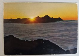 Rigi-Kulm: Sonnenuntergang 1971