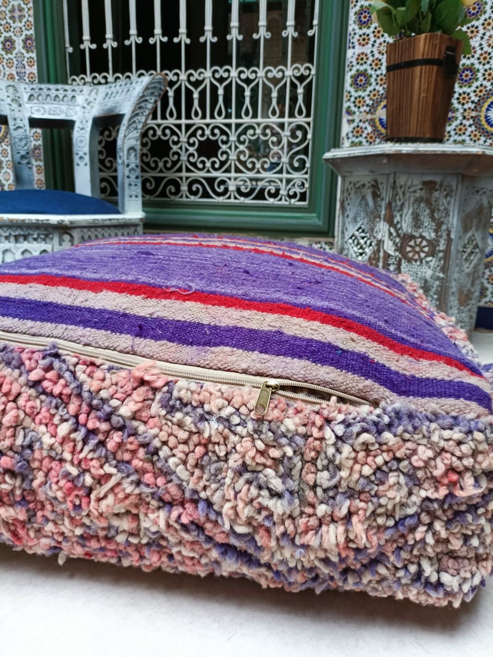Divani: Pouf marocain Vintage – Nuovo (secondo la descrizione) da cournillens venduto da Haronn 9