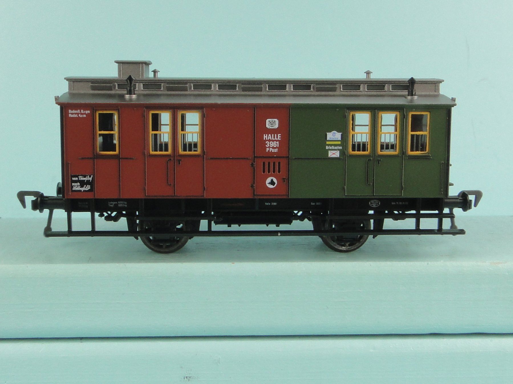 Fleischmann Modellini di ferrovie: Fleischmann 5820 Postwagen HALLE – Usato da Bülach venduto da cann11 3