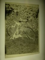 Foto Vegativ 9 mal 6 cm. Flexiblem Film aus dem 1930er. Jahr