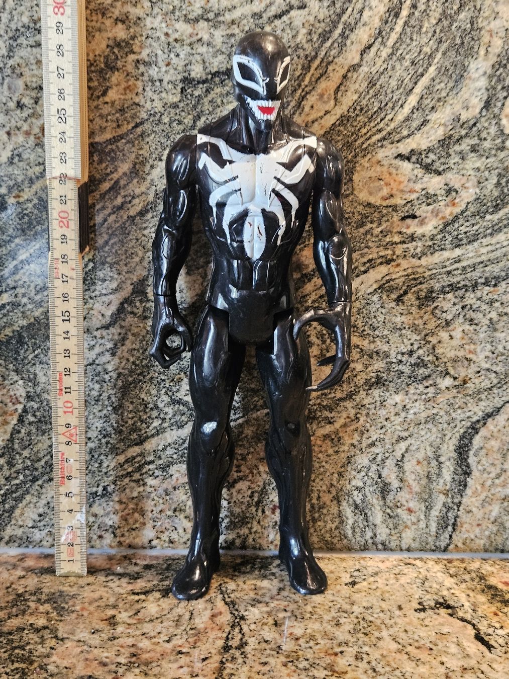 Marvel Statuette: Venom Action Figur, Marvel 2017, ca. 30cm, – Usato da Oberdorf BL venduto da BaldenEagle 2