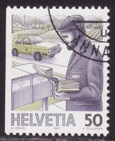 SBK-Nr. 738H1 (aus Markenheftchen, links ungezähnt 1988)