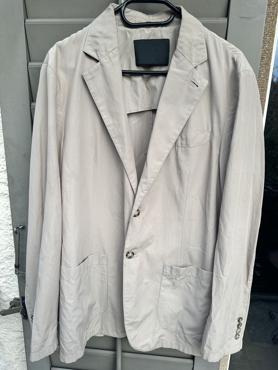 Prada Jacken: PRADA Sakko Beige Grösse (50) – Gebraucht aus Zürich von han_djc6