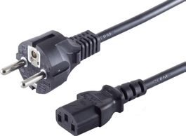 PC Netzteil Stromkabel, Deutsche Stecker (Schuko)