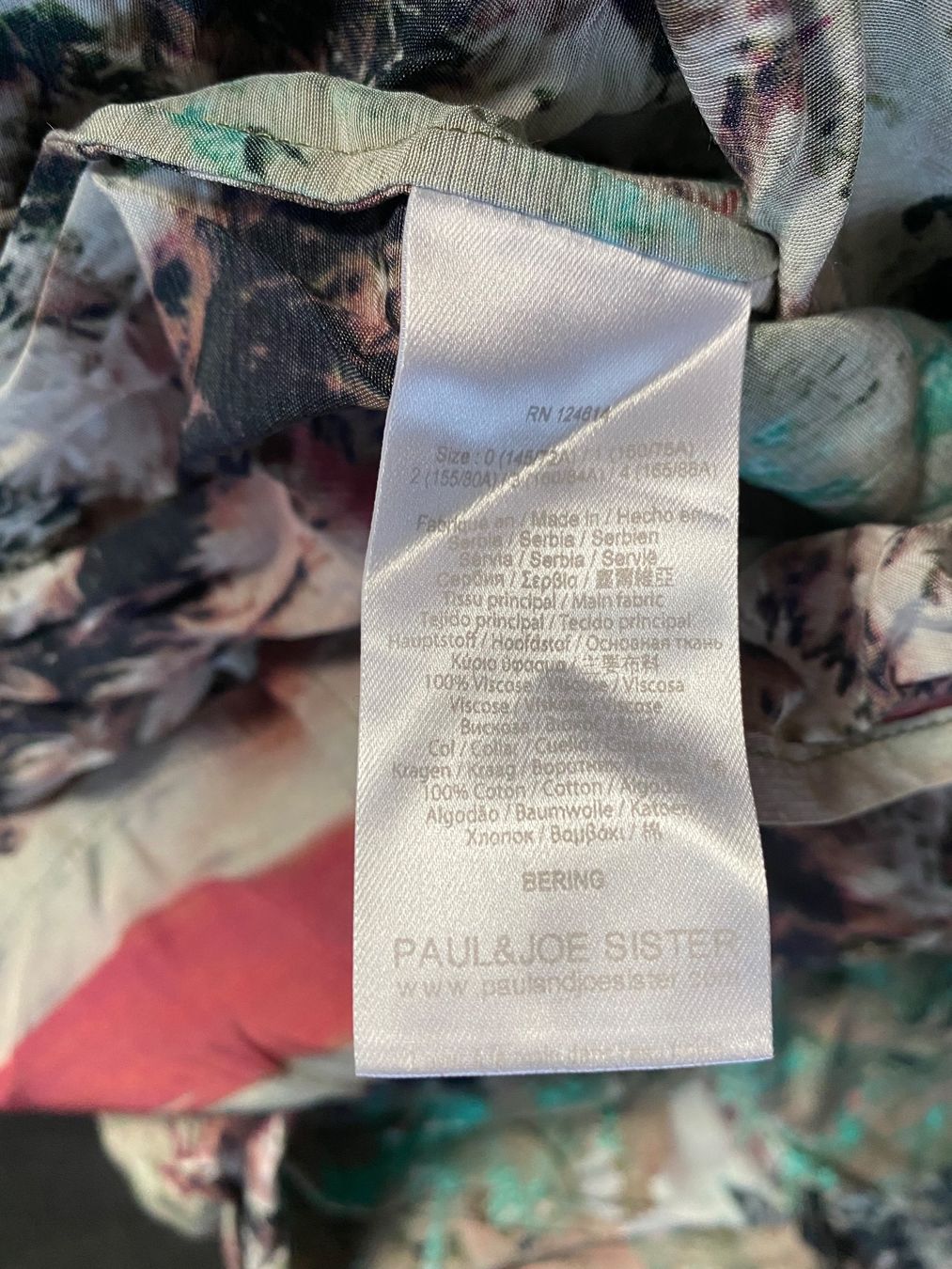 Camicette: Bluse Paul&Joe 38 Waldmotiv Viskose – Usato da Chur venduto da simhofstr 4