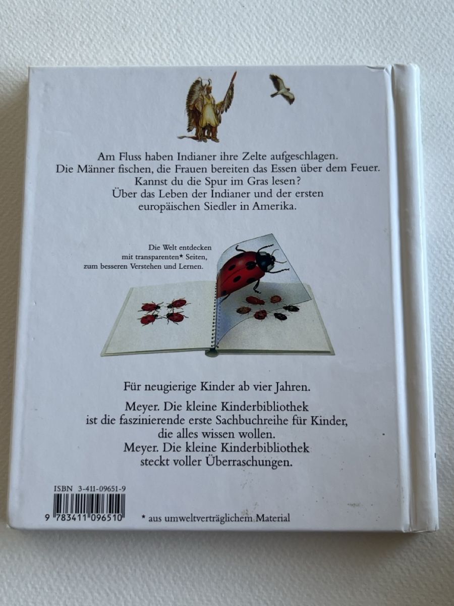 Libri: Kinderbuch "Die Indianer" Meyer - Sachbuch ab 4 Jahren – Usato da Forch venduto da tieckr 1