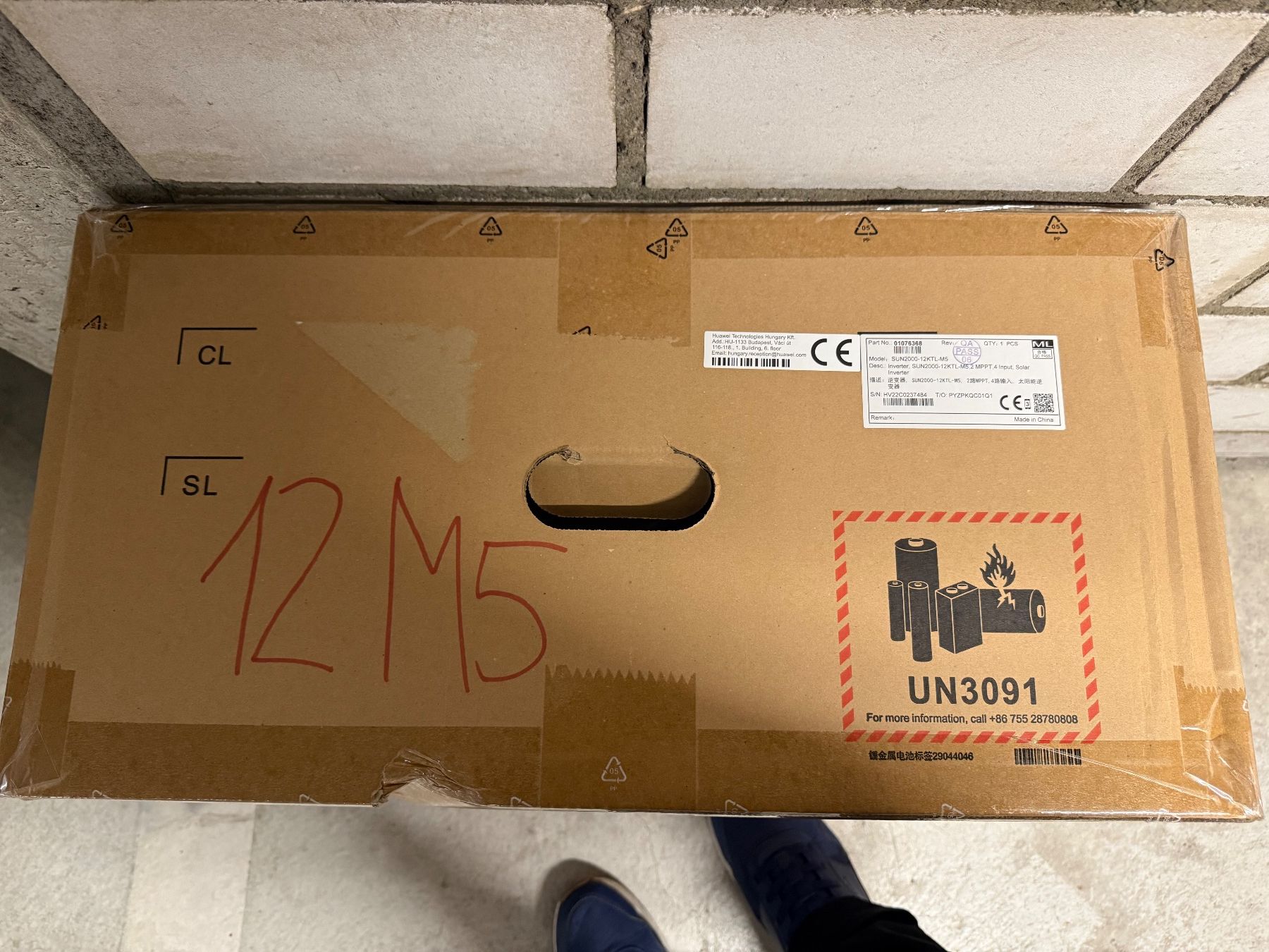 Huawei Inverter: Huawei SUN2000-12KTL-M5 Wechselrichter – Nuovo e nell'imballaggio originale da ZUG venduto da xxps 4