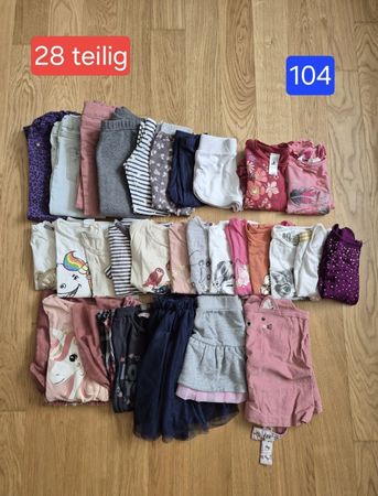 Kleiderpaket 28-teilig Mädchen Grösse 104 gebraucht