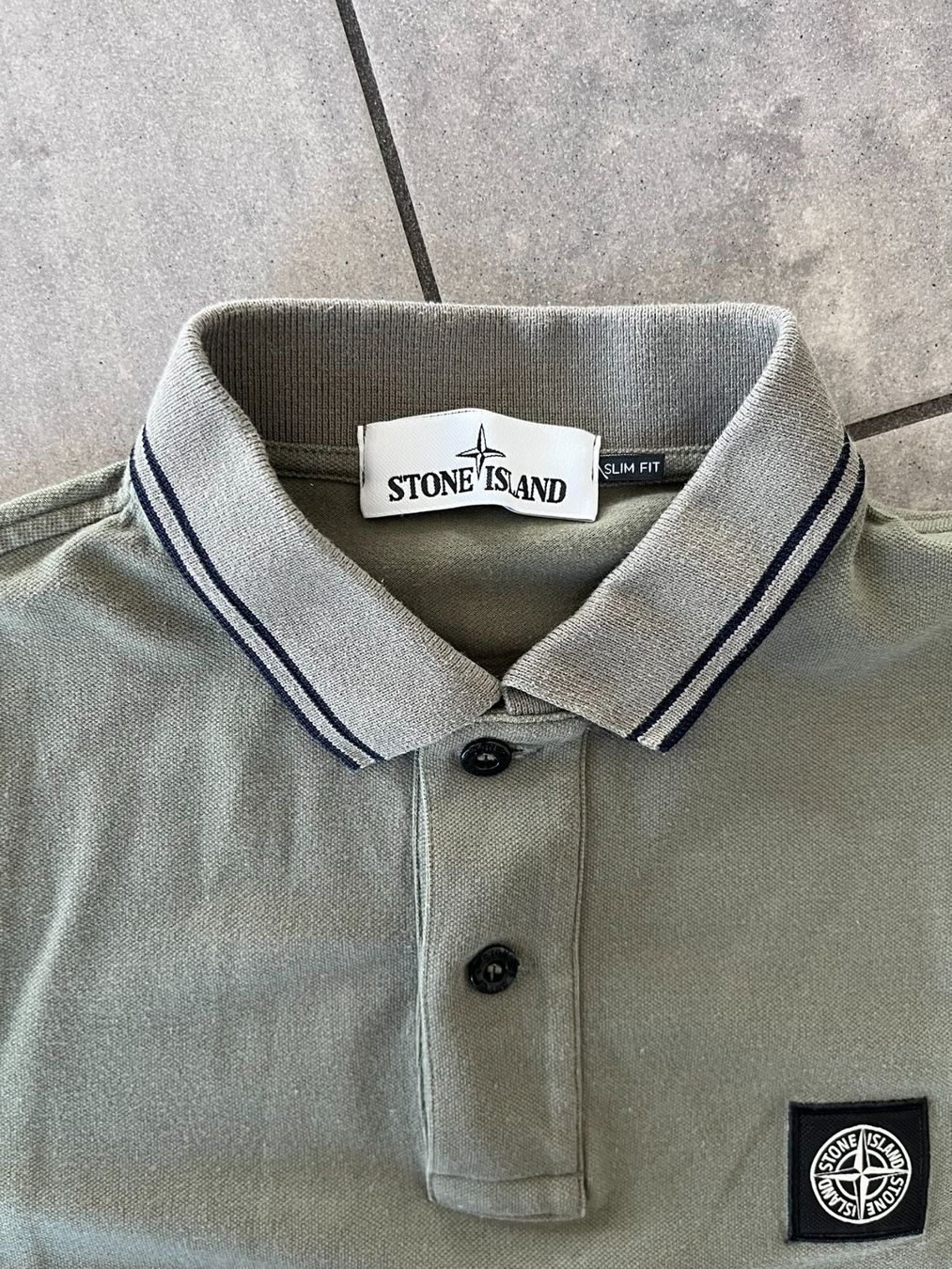 Stone Island Magliette Polo: STONE ISLAND Poloshirt Schlamm – Usato da Otelfingen venduto da Denis_ZH 2