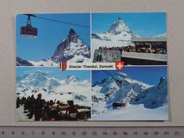Glacier Theodul, Zermatt, Luftseilbahn, Gletscher, 1983