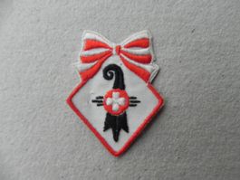 Stoff gestickt CH Mustermesse Basel BS