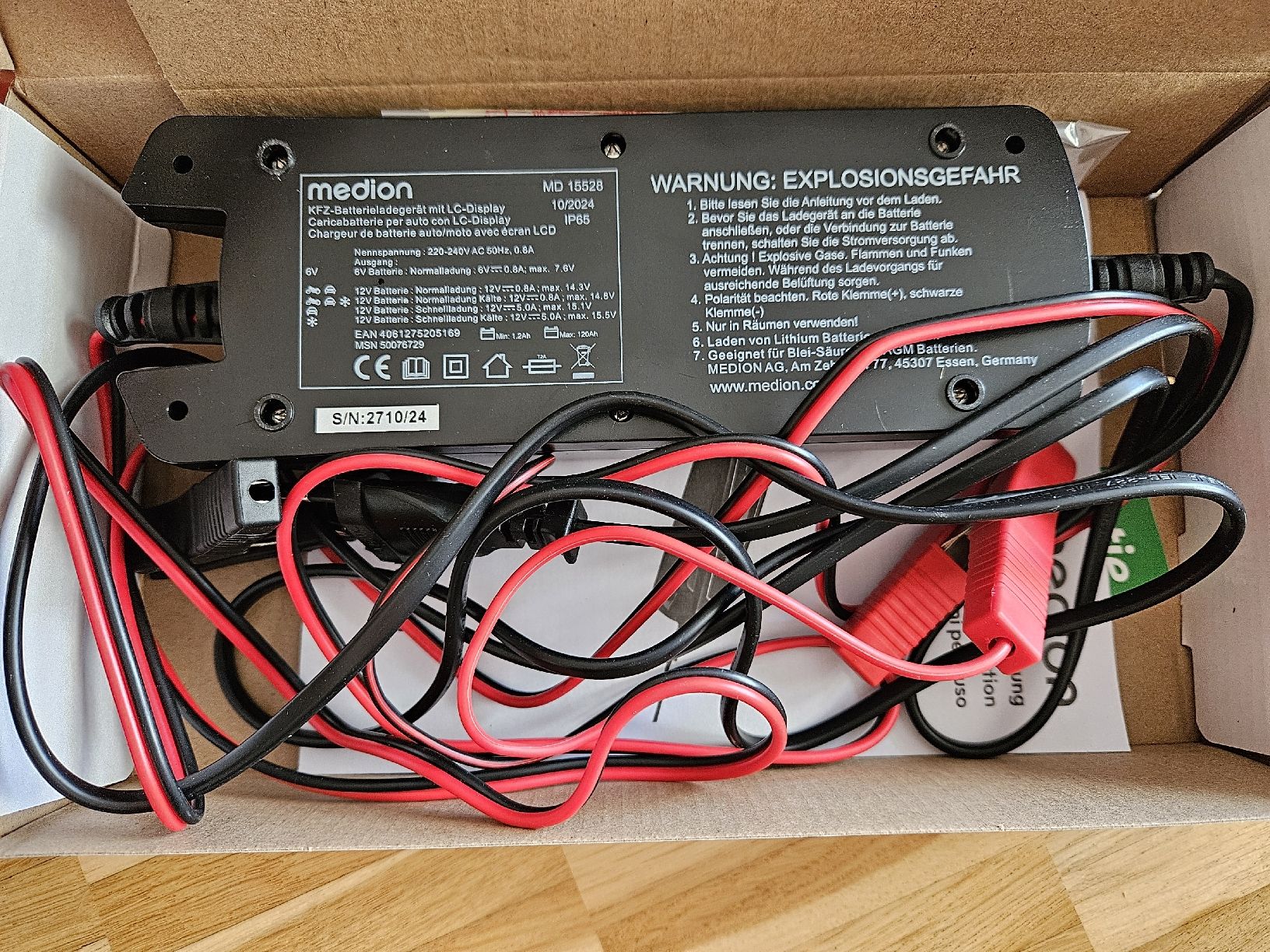 Chargeurs de batterie: Auto Moto Batterieladegerät – Neuf (Voir description) à Thun par danbr 1