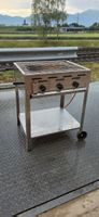 Gasgrill aus Edelstahl
