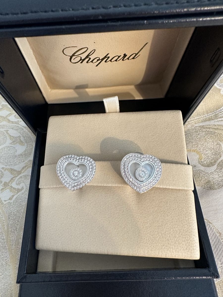 Chopard Orecchini pendenti & Orecchini a lobo: Ohrringe CHOPARD Happy Diamonds – Usato da Emmenbrücke venduto da audi1998 1