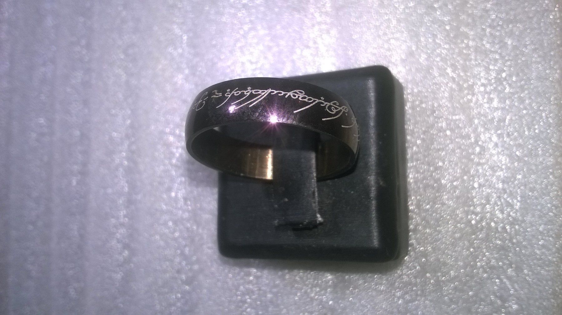 Anelli: ring edelsthal,,,,herr der ring,,,glanzig – Nuovo (secondo la descrizione) da Basel venduto da bijoutrie_4 1