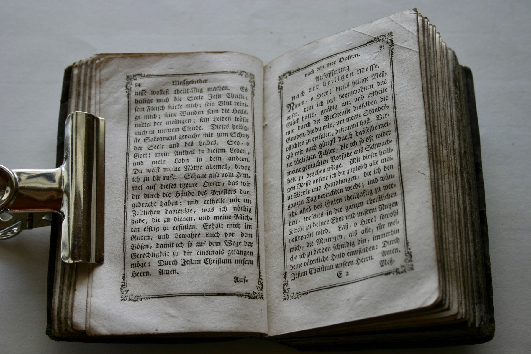 Libri: Kurzer Auszug Einiger Gebether aus dem geistlichen Lese und – Usato da Winkel venduto da Gallica 8