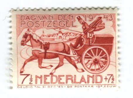 Tous les timbres: Briefmarke "Kutsche". Niederlande – Neuf avec emballage d'origine à Basel par Butsch5