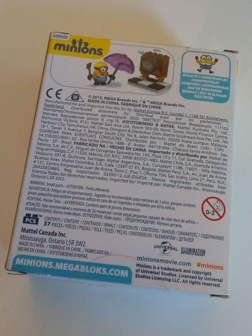 Mega Baukästen: Mega Bloks - Minios / Silly TV – Neu und originalverpackt aus Basel von vintagecollector 1