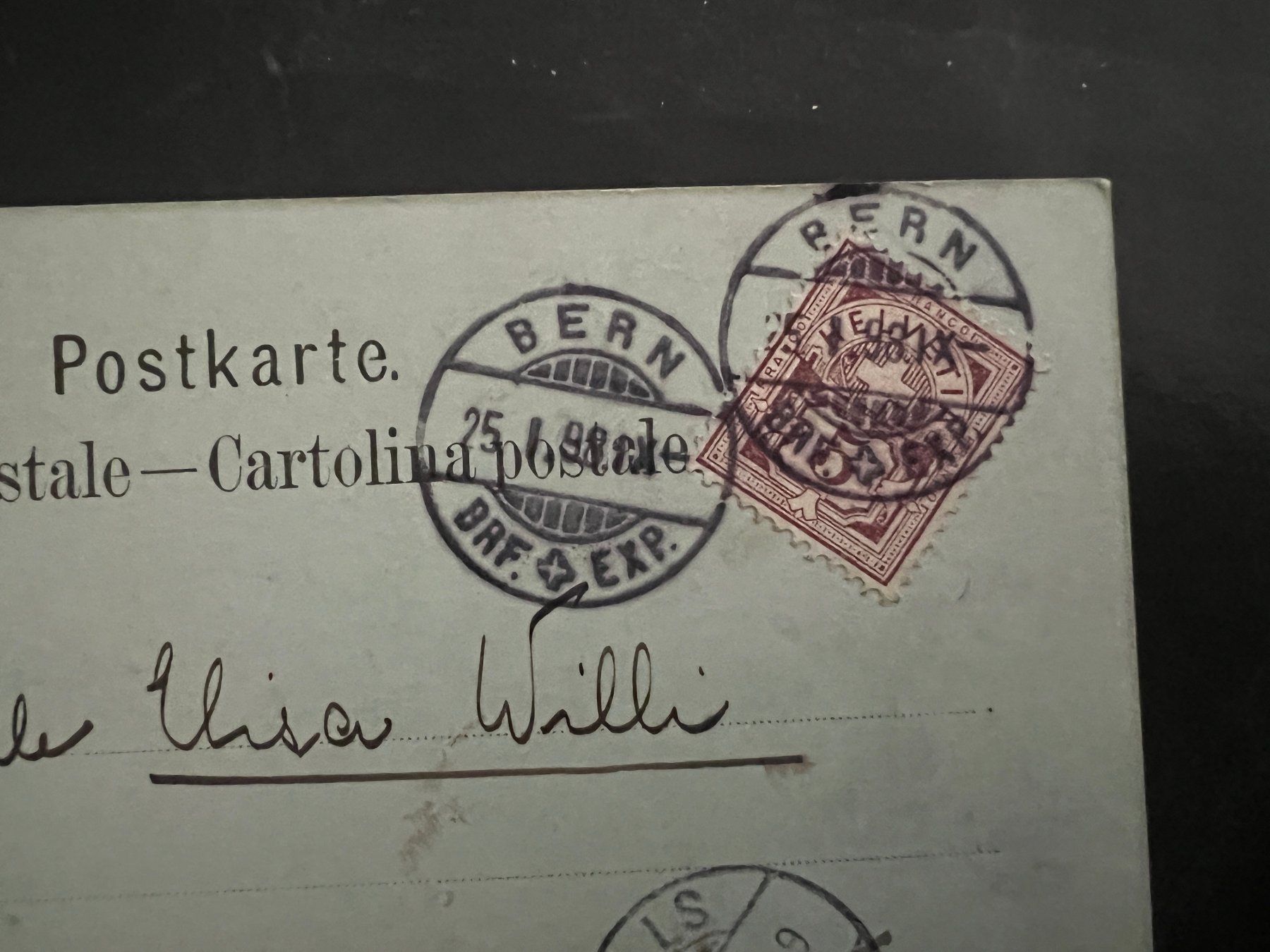 Cartes postales: AK   1898 Bern   (G3262) – D'occasion à Hinwil par Sidi4 1