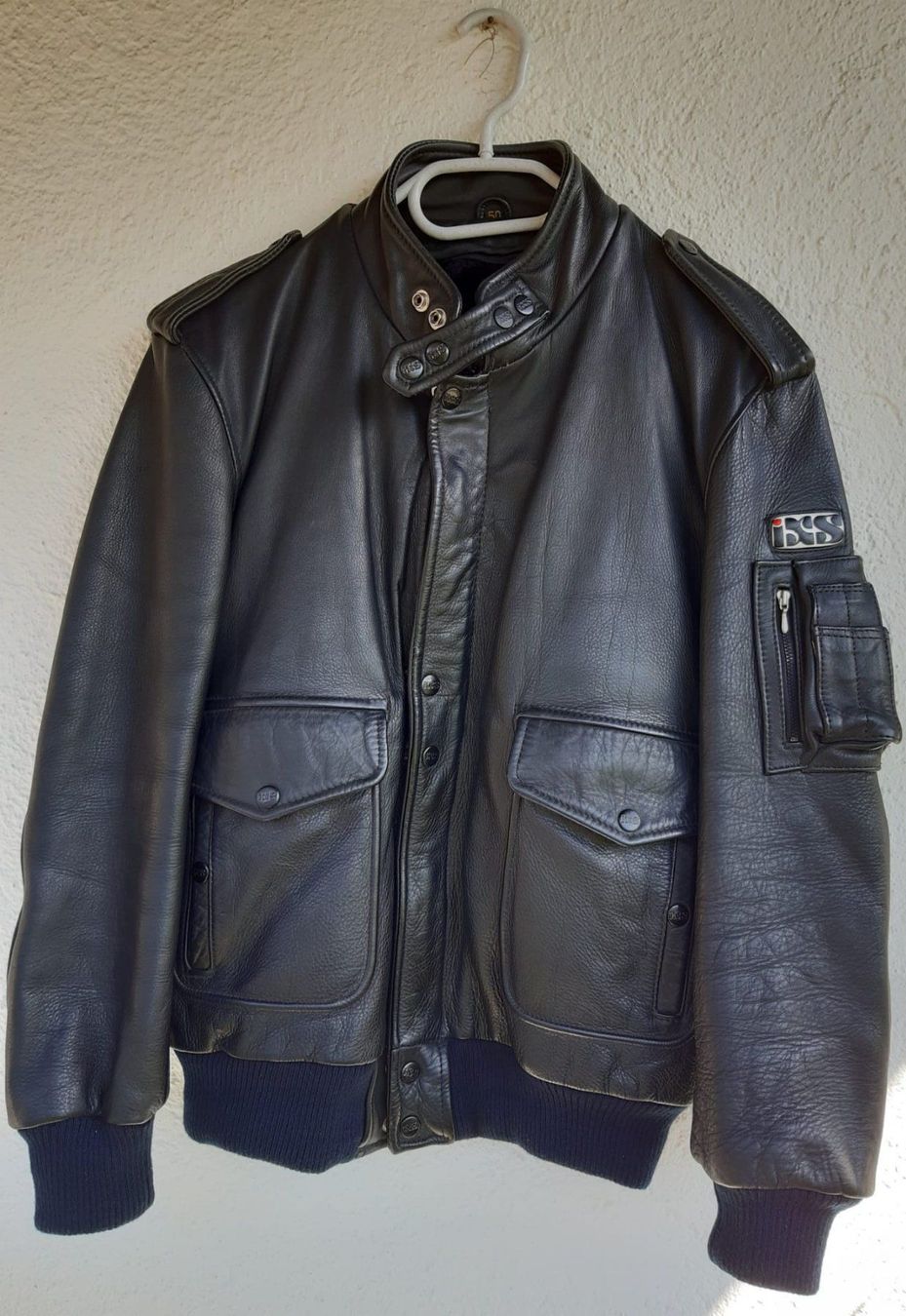 Giacche: Schöne warme Leder Motorradjacke – Usato da cazis venduto da meeroo12 7