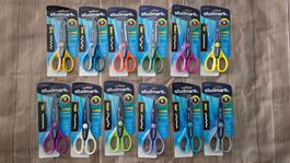 12 x Studmark Bastelschere / Motiv Schere