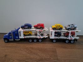 Camion transporteur de voitures