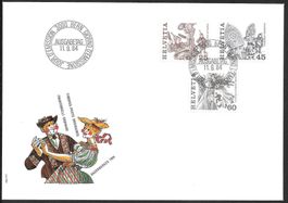 FDC Teil-Serie 676/678/679 ET 11.9.1984