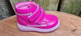 DENO Boots Echtleder Stiefel gr24(400)Fuchsia Neu Warm
