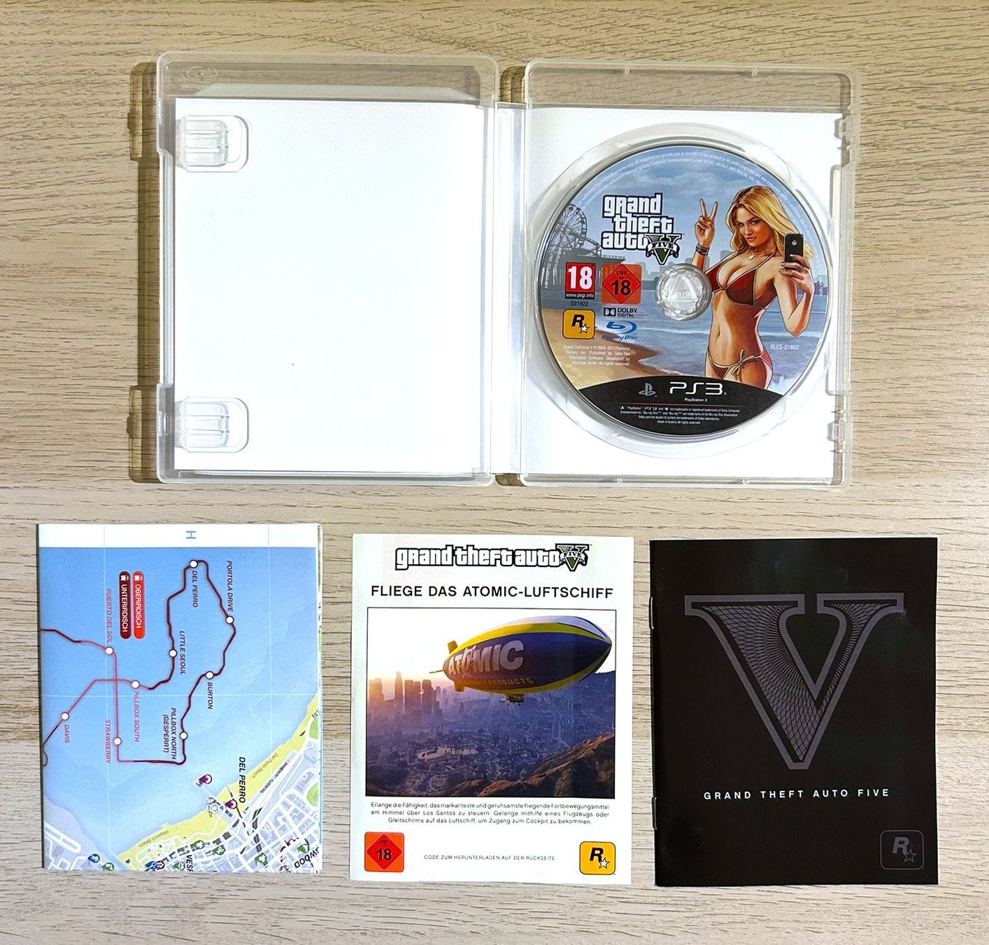 Sony Giochi: Grand Theft Auto V GTA 5 PS3 – Usato da St. Gallen venduto da Alpine.Arcade 2