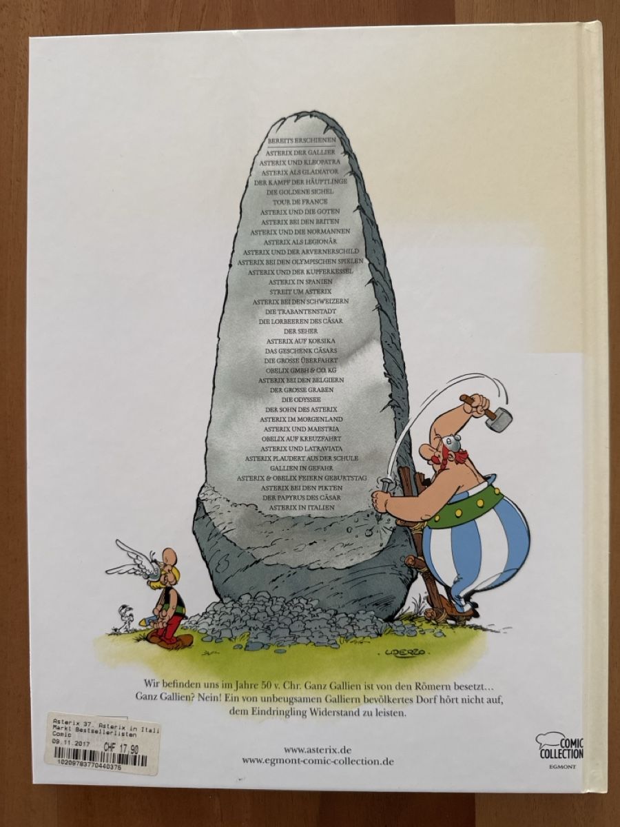 Livres: Asterix in Italien  Buch – D'occasion à Zürich par Smarties13 1