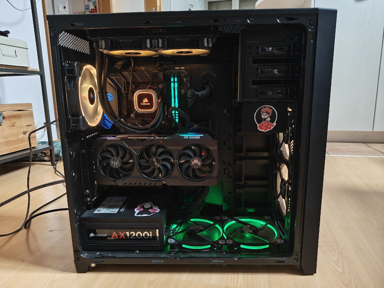 Corsair PC: Gaming PC Tower schwarz, guter Zustand – Usato da Gattikon venduto da rom_g7wk 1