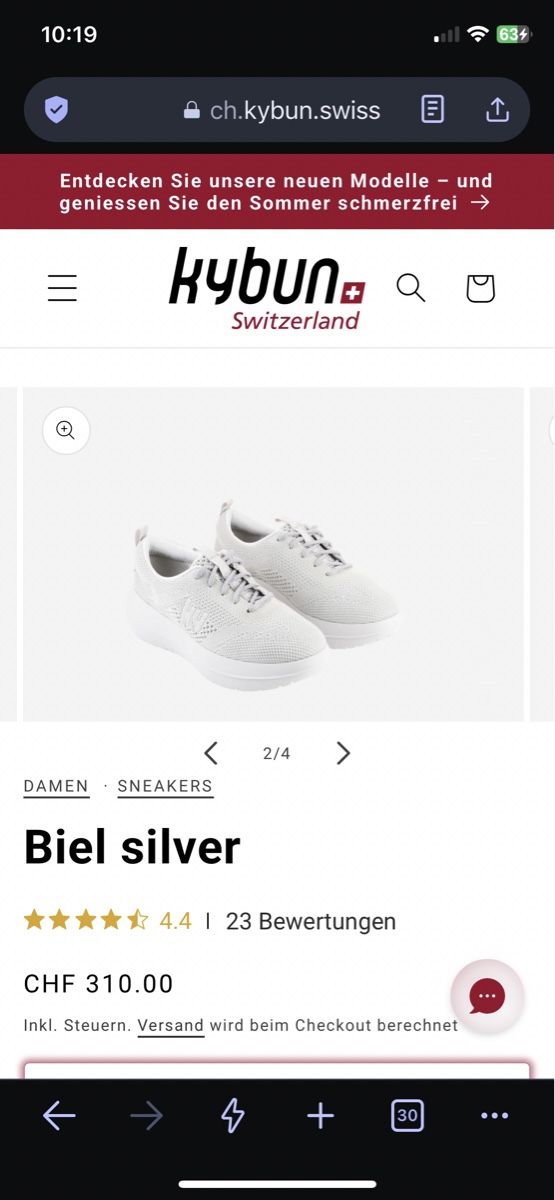 Kybun Damenschuhe: Kybun Schuh Biel Grösse 39 – Gebraucht aus Bern von all_c9lr