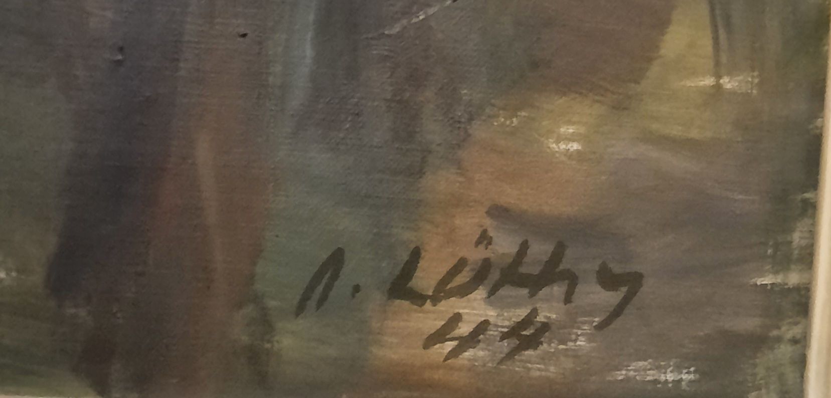 Tableaux: OSCAR LÜTHI 1882 - 1945 – D'occasion à Genève par Enigme8 2