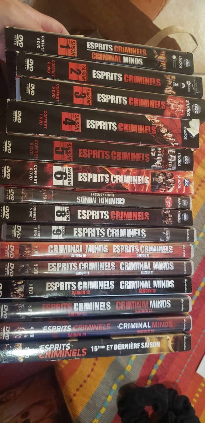 Tutti i DVDs: Esprits criminels série complète  – Usato da Le Séchey venduto da Jill93