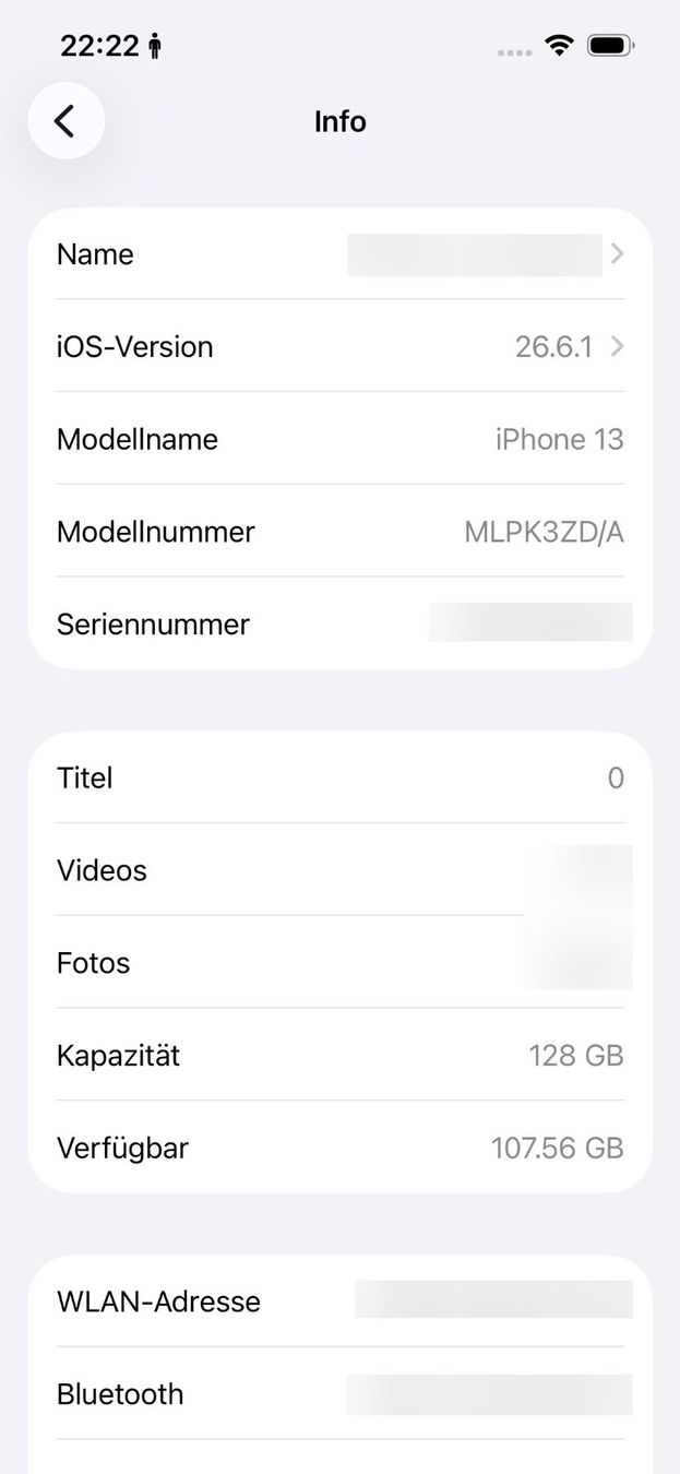 Apple Handys / Smartphones: Apple iPhone 13 blau (128GB) – Gebraucht aus Illnau von Portland80 5