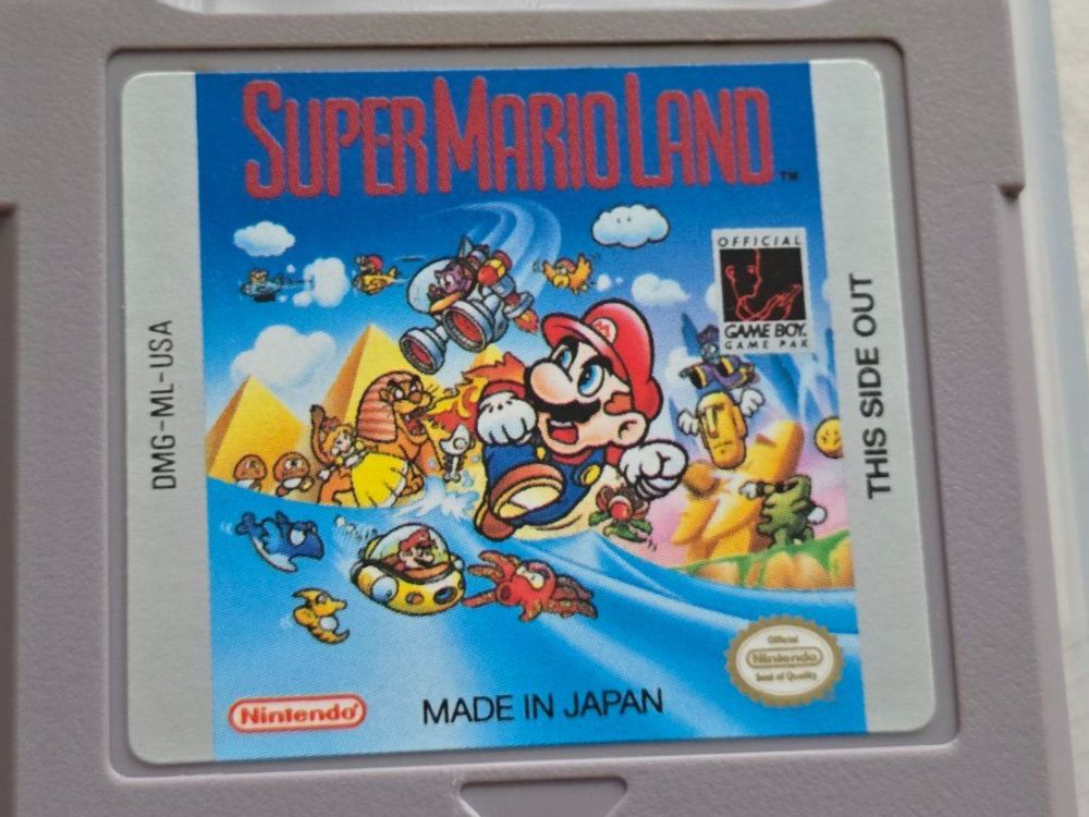 Nintendo Spiele: Super Mario Land Game Boy – Gebraucht aus Basel von Zait 1