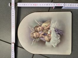 Quadro Angeli vintage teneri, decorazione per la casa.