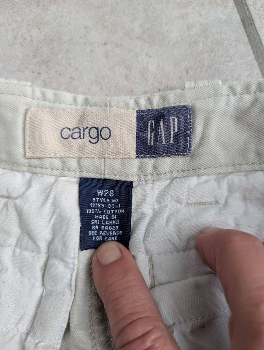 Pantaloni: Cargo-Short für Herren, Gr 28 – Usato da Strengelbach venduto da Woodywoodpecker05 2