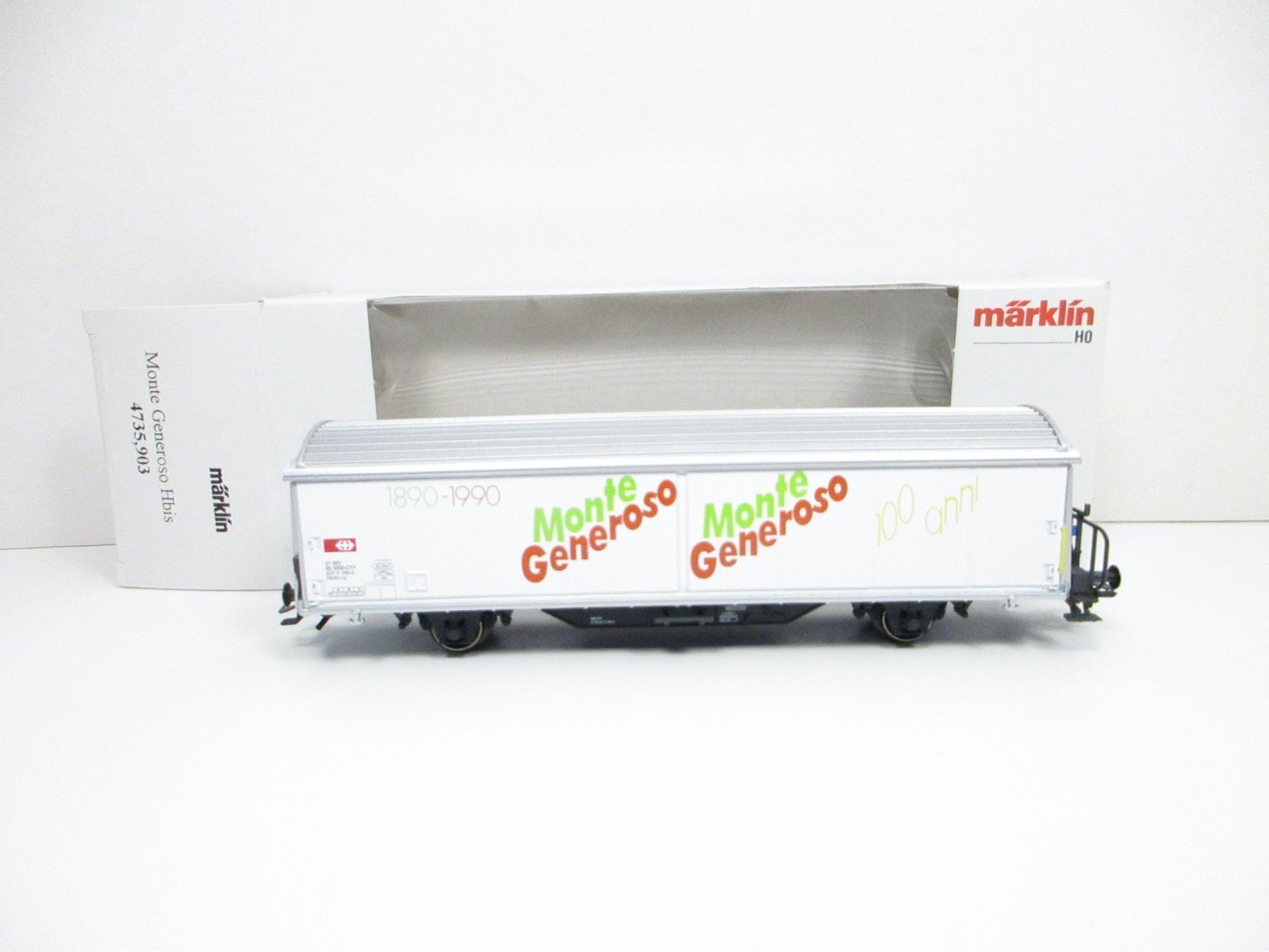 Märklin Modellini di ferrovie: Märklin H0 4735.903 SBB Schiebewandwagen – Nuovo e nell'imballaggio originale da Olten venduto da Heinrich875 3