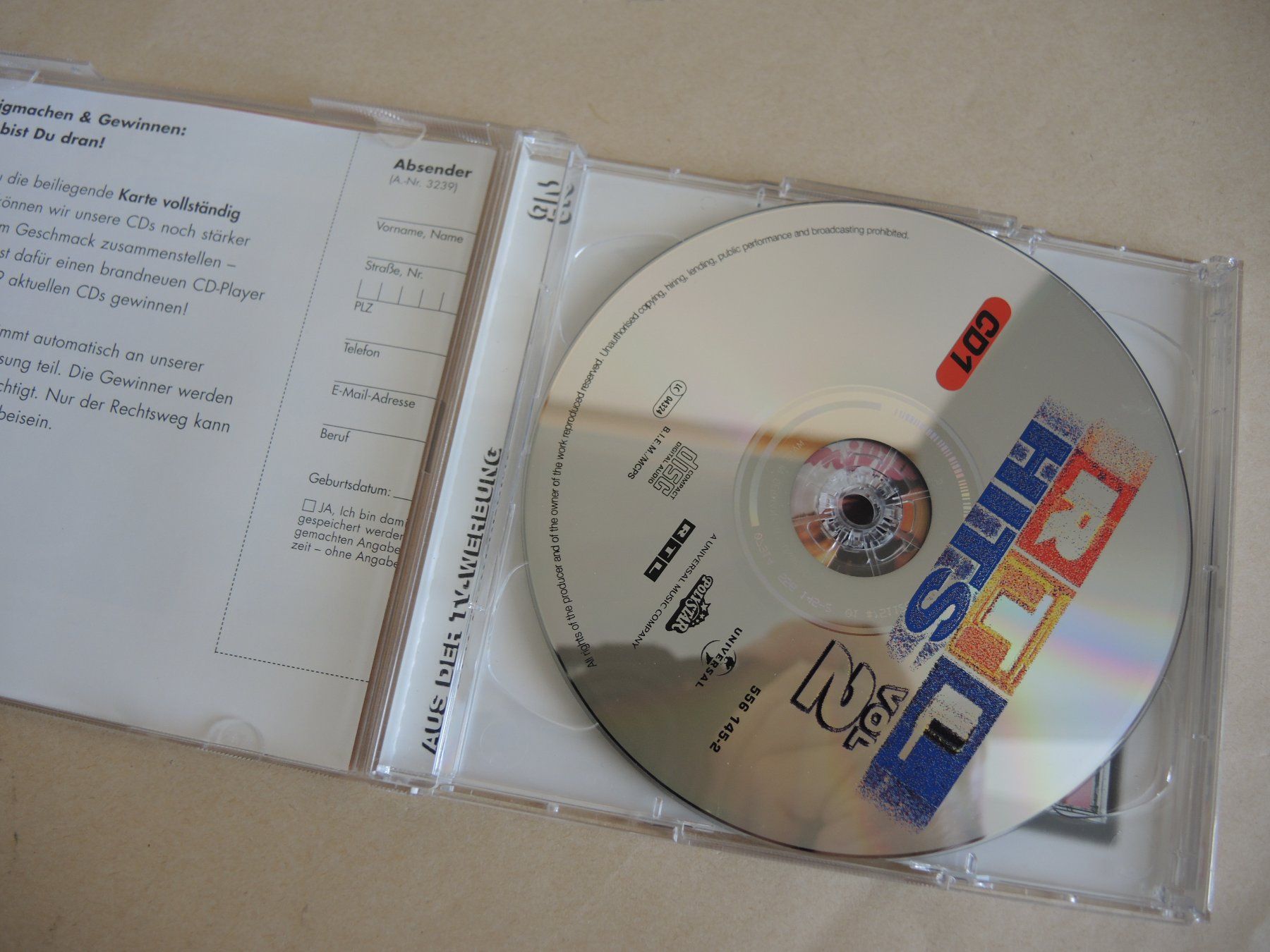 CD: RTL Hits Vol. 2 - Die grössten Hits - Doppel CD – Usato da Rorschach venduto da Pop-upBrocki 1