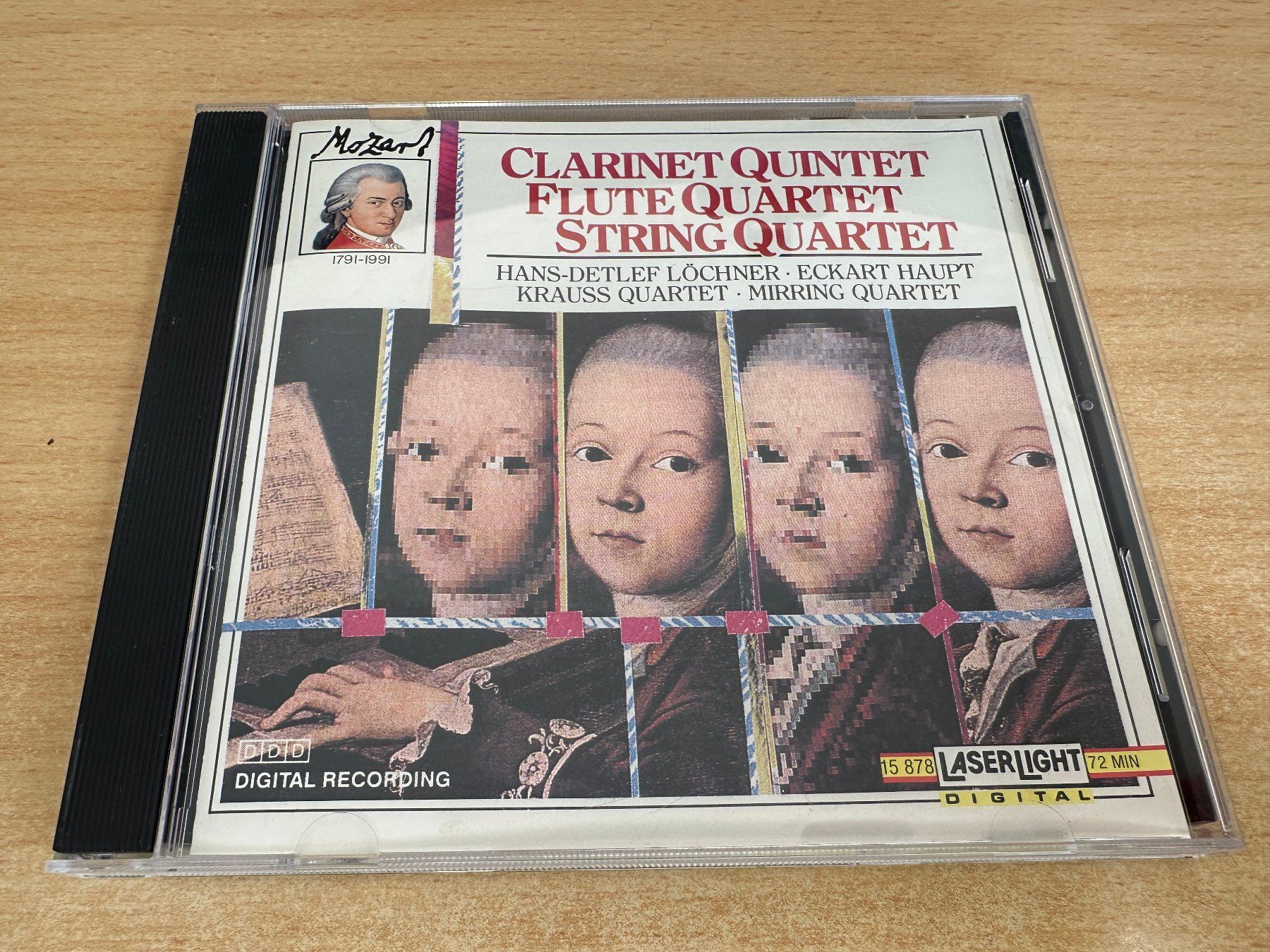 CDs: A4 Mozart Löchner Haupt Clarinet Flute String K 581 285 – Gebraucht aus Rikon im Tösstal von Alpenmutz