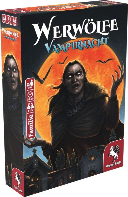 Pegasus Spiele Spiele: Spiel Werwölfe - Vampirnacht – Neu und originalverpackt aus Uster von Ludit