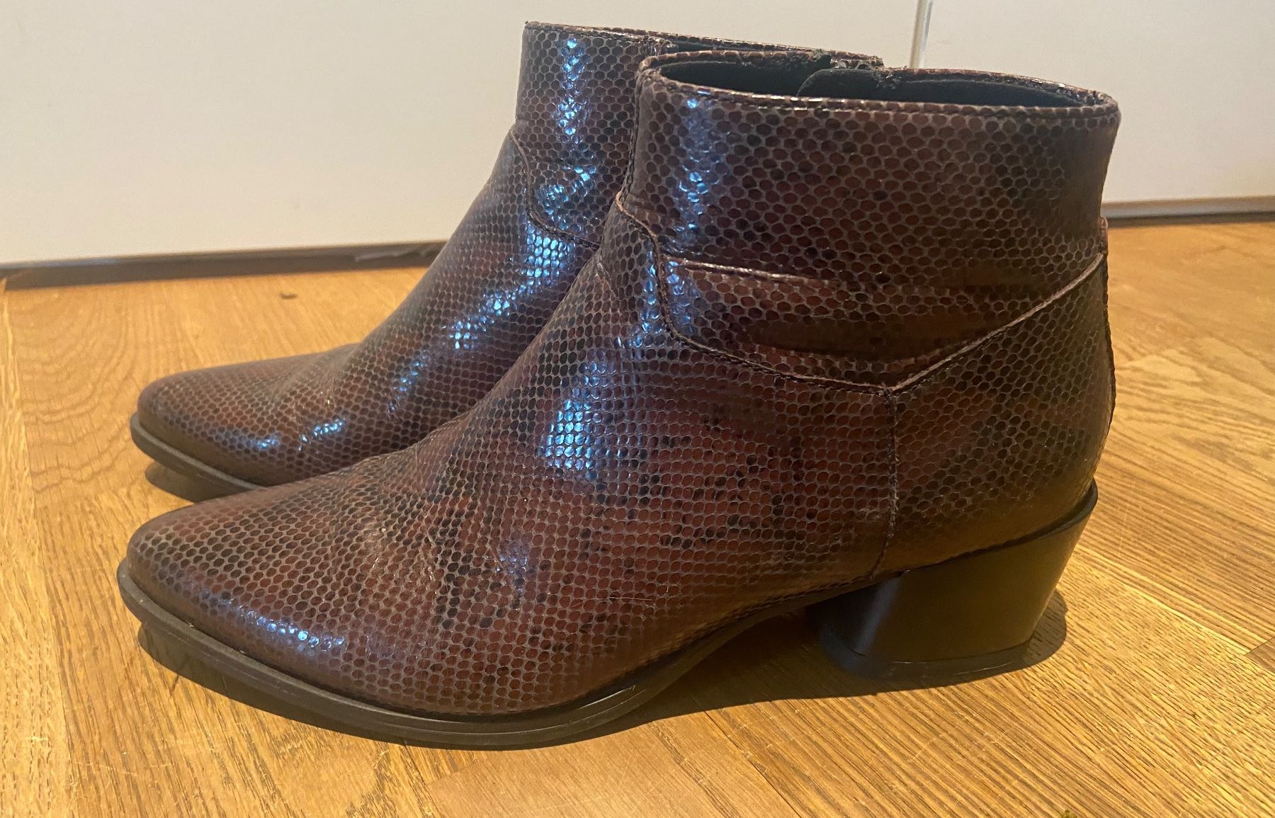 Vagabond Damenschuhe: Leder-Übergangsschuh mit Gummisohle, Grösse 38 – Gebraucht aus Zürich von bia_8hxd