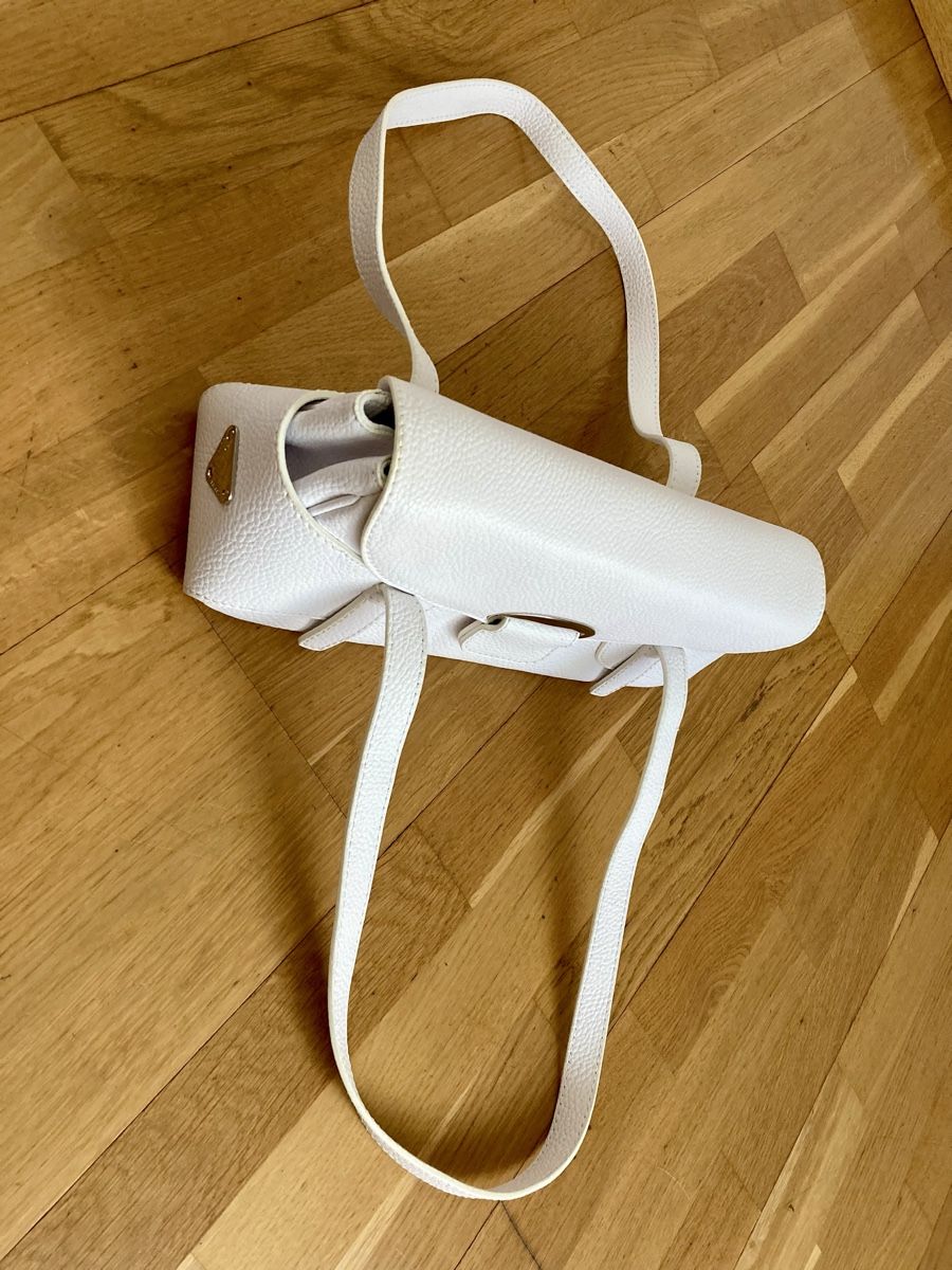 Maison Mollerus Borse da donna: Mollerus Handtasche weiss – Nuovo (secondo la descrizione) da Küsnacht ZH venduto da nemonero68 2