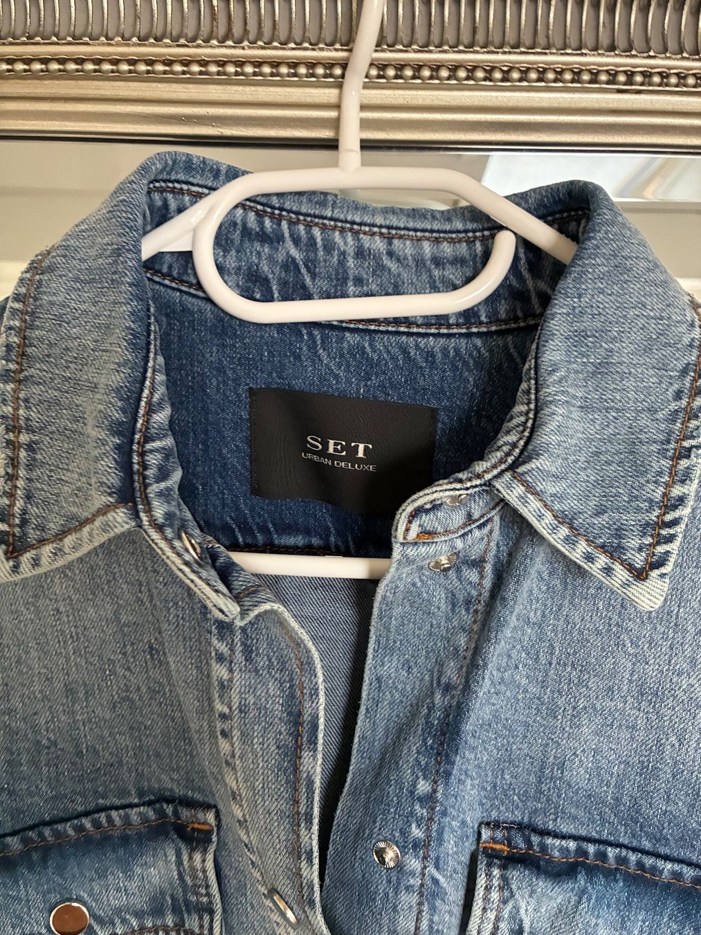 Twinset Jacken: Top set Jeanshemd Hemdjacke gr. 36 – Gebraucht aus St. Gallen von Fisch79 1